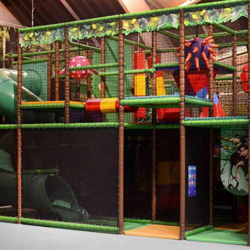 Play structure jungle theme
